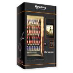 DEX Wine Bottle Vending Machine , 550kg Champagne Vending Machine