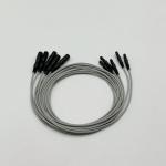 Electrode 1.5MM 2mm Pin Female To 1.5MM 2mm Male Tens Lead Wire Needle Tens Lead