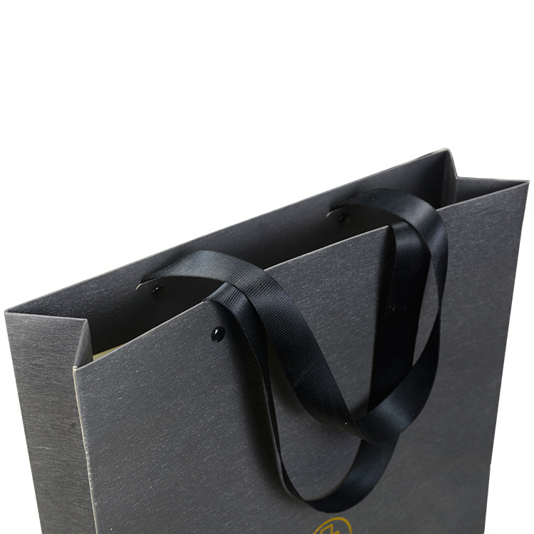 250Gsm Paper Bag Printing , 280mmx80mmx400mm Handle Shopping Bag