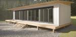 Wooden Expandable Container House Luxury Prefabricated
