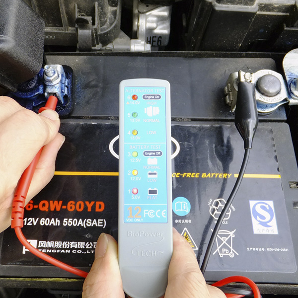 BioPower TECH Analyzer Automotive Electrical Battery Tester