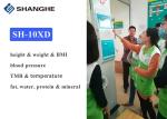 Fat Analyzer Height Weight BMI Blood Pressure Machine For Body Temperature /