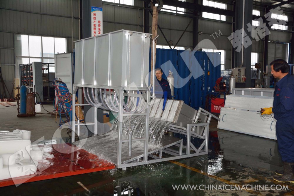 40000Kg Ice Storage Capacity and High Productivity 3 Ton Block Ice Machine with Type