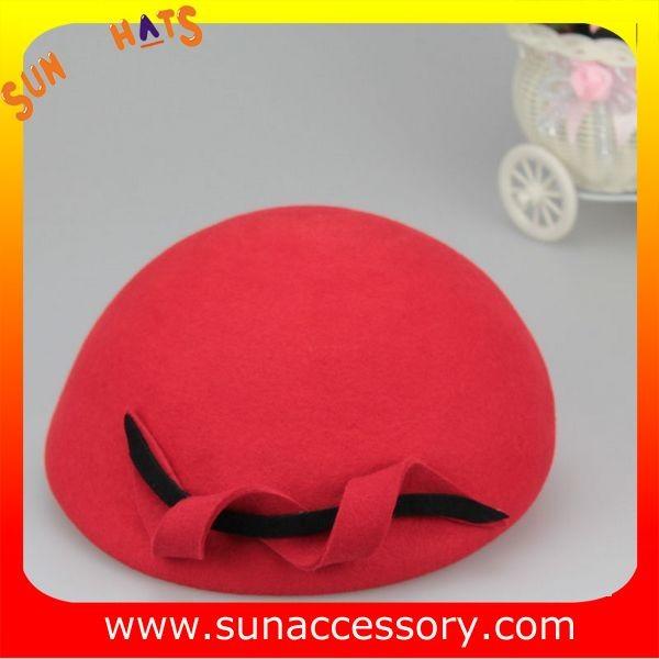 T5631229 Sun Accessory customized winner fashion 100% wool felt beret, women