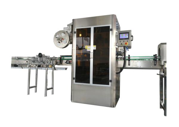 High Quality Full Automatic 250BPM Round Bottle Heat Shrink Sleeve Labeling