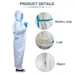 EN14126 Hospital Medical Protective Clothing Ppe Coverall Suit