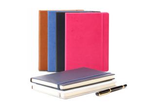 Quality Classic A5 PU Leather Notebook , Thick Journal Notebook For Corporate Gifts wholesale