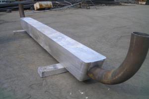 Quality MIL-A-24779 Alloy Aluminum Cathodic Protection Anodes For Seawalls / Pilings for offshore wholesale