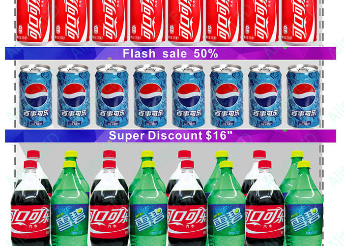 Dustproof Advertising LED Display Shelf Retail Shop Digital SMD1010 P1.8
