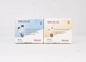 Quality Safety Lancet Blood Sugar Test Strips Not Influence By Lactose Blood Glucose / Uric Acid wholesale