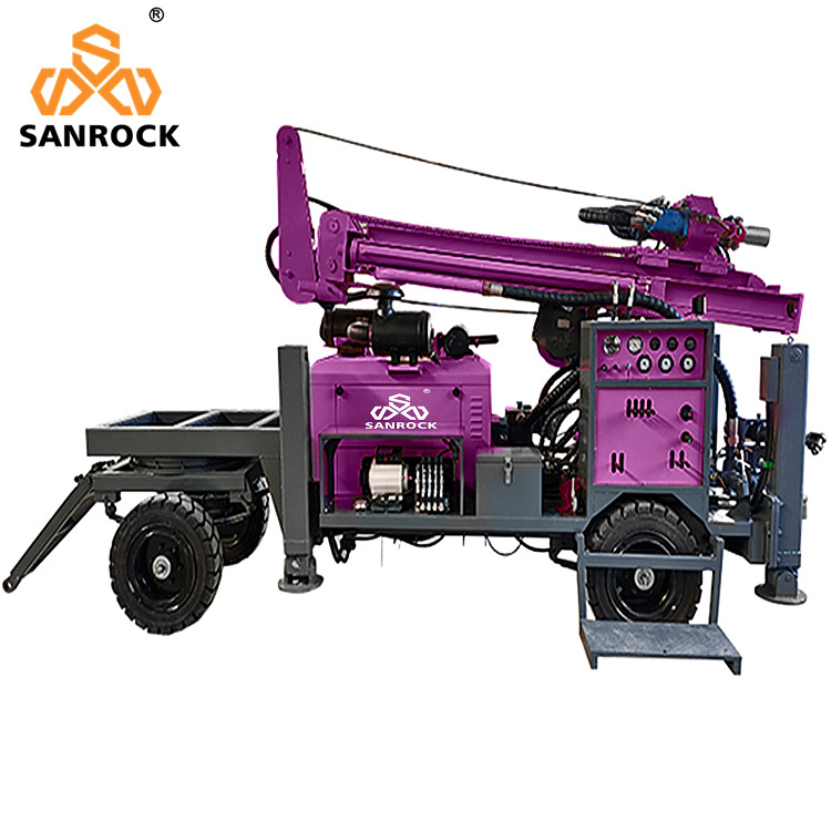 Small Portable Water Well Drill Rig Deep Well Drilling Equipment