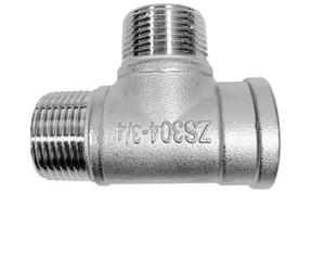 Cheap Welding Casting Stainless Steel Pipe Tee ASTM Standard Customized Size for sale