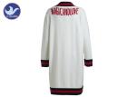 White Women'S Button Down Cardigan Sweaters , Long Oversized Knit Cardigan Lurex