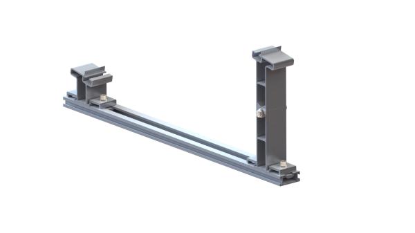 Cheap 10 Degree Flat Roof Solar Mounting System Photovoltaic Framed Ballast Panel for sale