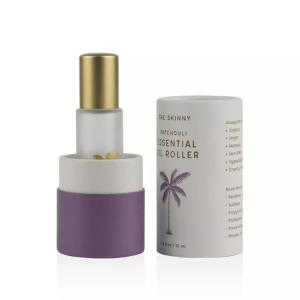 Quality 15ml Essential Oil Paper Tube Cosmetic Roller Bottle Container Packaging wholesale