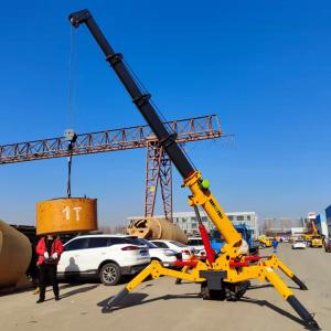 Quality 2.95t Spider Crawler Crane With Hydraulic Telescopic Boom wholesale