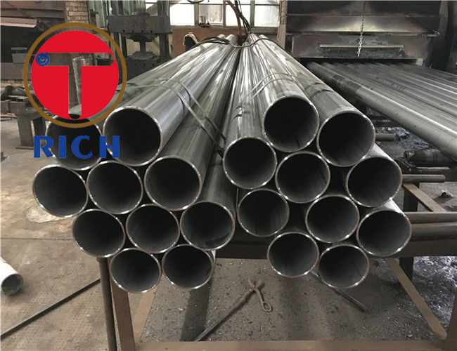 Ferritic Alloy Welded Steel Tube Electric Resistance For Boiler / Superheater