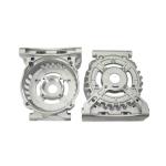 Silver Die Cast Aluminum Heat Sink Compact Electronic Heat Sink