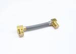 Custom Female Right Angle Coaxial Connector SMP Microwave Cables Assembly