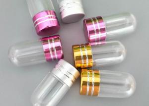 Quality SGS Mini Pill Bottles Plastic PS 2g Rhino Gold Capsules wholesale