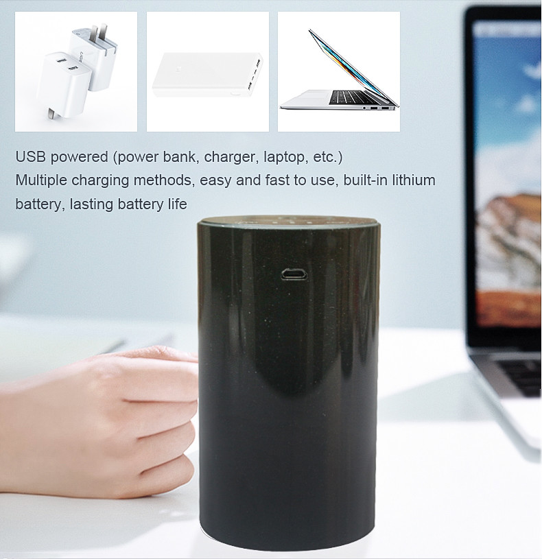 2020 Waterless Essential Oil Nebulizer portable aroma diffuser