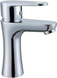 Quality Chrome Polished Single Hole Bathroom Sink Faucet wholesale