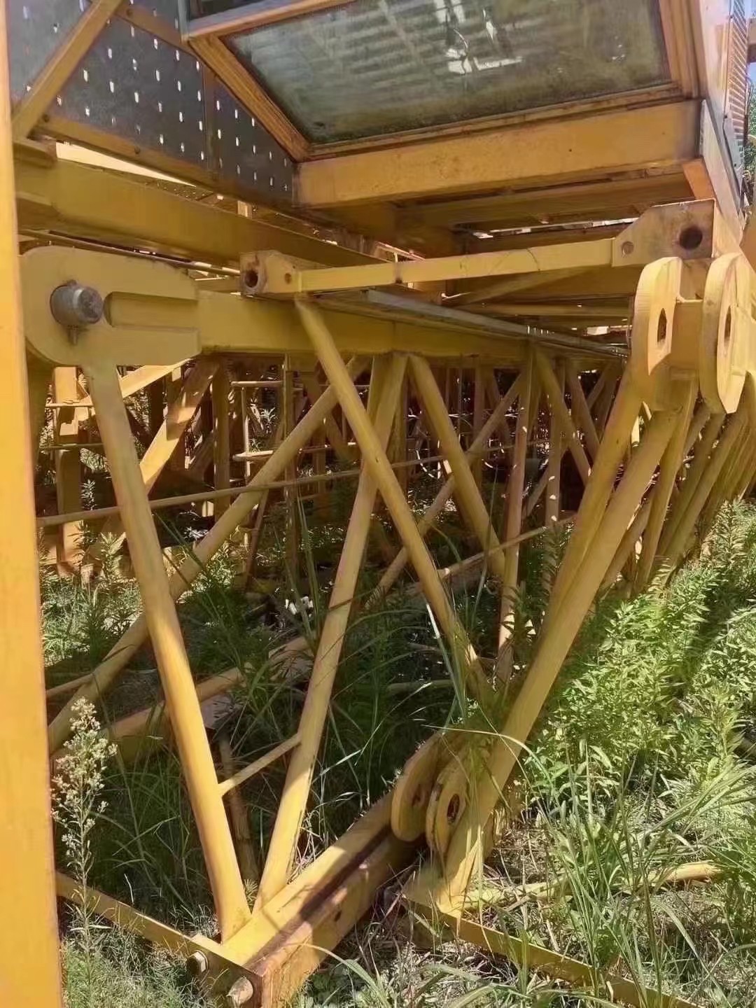 Assembled Construction Tower Cranes Professional Equipment and Spare Parts Support