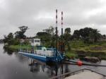 Diesel 1800m3/H Gold River Dredger 15m Hydraulic Driven
