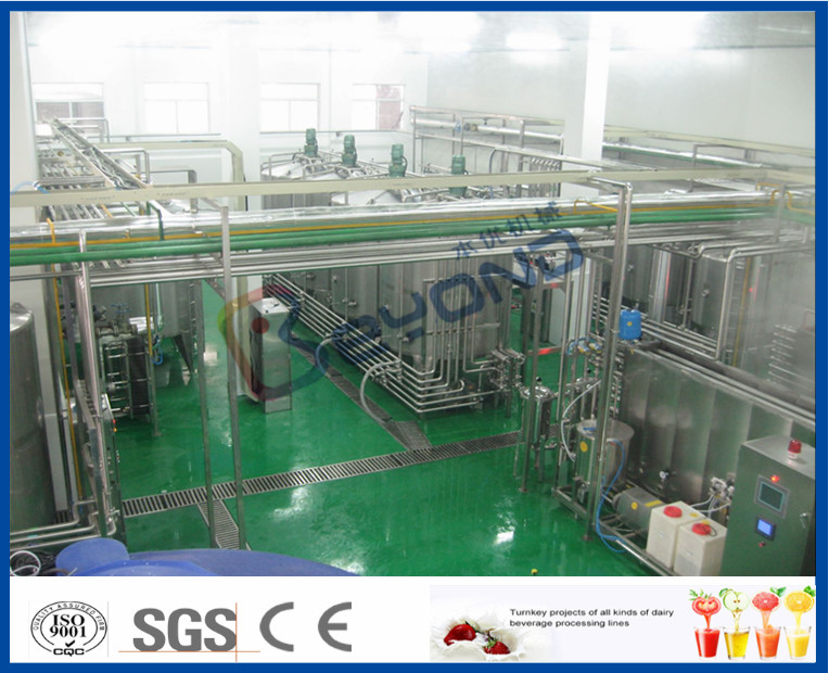 Juice / Tea Beverage Production Line , Beverage Manufacturing Equipment