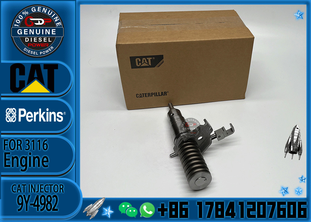 New Fuel Injector 127-8207 0R-8475 OR-8475 9Y-4982 7E-8727 OR-3002 0R-3002 for Caterpillar Industrial 3114 CB434 CP563 0