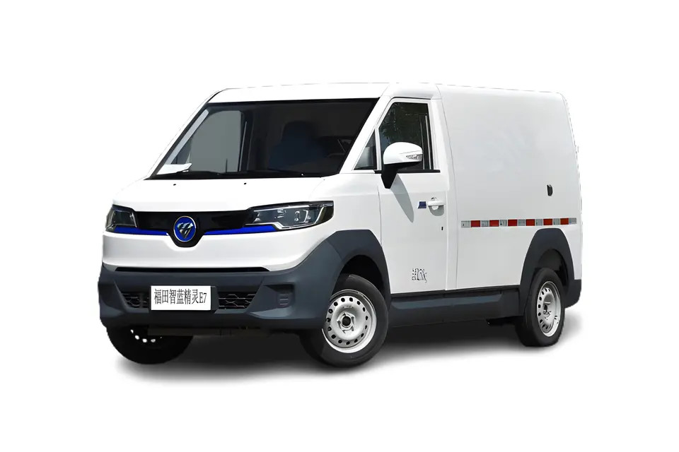 Foton E7 Electric Box Chinese Electric Trucks 90KM/H Urban Logistics Vehicle