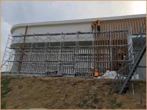 Quality Contemporary Artistic Special Shaped Frame Refab Building Construction wholesale