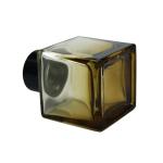 Custom Glass Perfume Bottles 50ml Square Gradient Paint Aromatherapy Creative