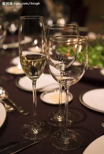 Quality high class quartz crystal wine glasses wholesale