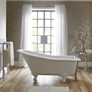 Quality 4 Foot Multi Color Acrylic Massage Bathtub Good Heat Retention With Mobile Faucet wholesale