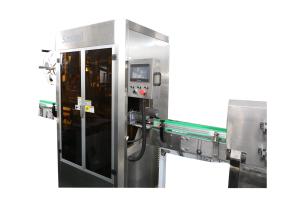 Quality PVC Heat Shrink Sleeve Labeling Machine For Beverage Bottle With Shrink Tunnel wholesale