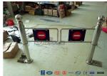 304 Stainless Steel Swing Barrier Gate Intelligent Manual Entry Turnstiles For