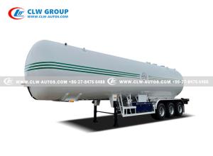 Quality 49.6CBM LPG Transport Tanker Propane Delivery Trailer wholesale