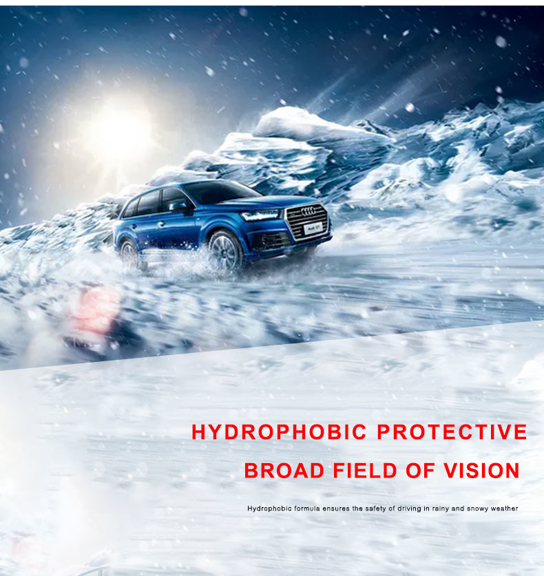 Anti Freeze Car Glass Cleaner Fluid For Windshield Crystal Clear 500ml