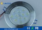 Cool / Pure White Led Exterior Spotlights , 12w Led Spotlight 85 - 265V