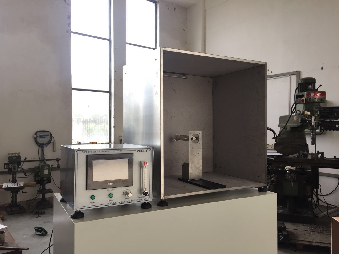 Fire Resistance Textile Testing Laboratory Fabric Flame Test Standard NFPA701
