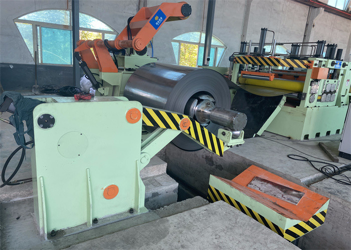 High Speed Precision Steel Slitting Lines Thin Gauge Sheet Slitting Machine