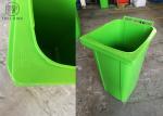 Red / Green Plastic Rubbish Bins , 240 Liter Waste Wheelie Bin For Recycling