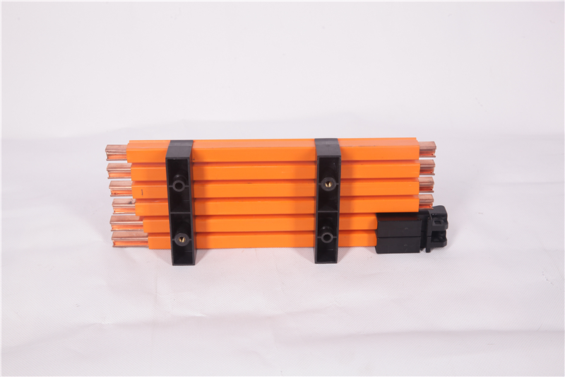 Single Pole Crane Conductor Bar Mobile Equipment Enclosed Multiple Power Rail