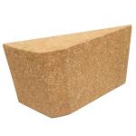 Non Slip Cork Yoga Squat Wedge Block Lightweight Fitness