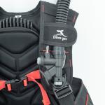Wear Resistant BCD Diving Equipment 1680D Nylon PU Coating Material