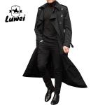 Hot Sale Plus Size Overcoat Casual Slim Fit Men's Utility Long Windbreaker