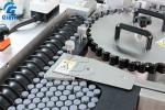 4.1KW Vertical Vials Sleeve Labeling Machine Automatic Sticker Labeling Machine
