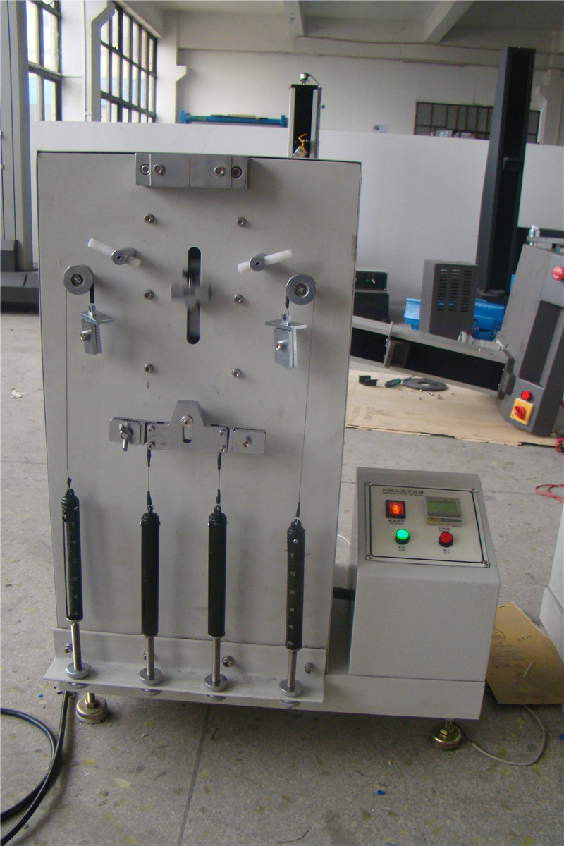 75mm LCD Suitcase Tester , 1/4HP Electric Zipper Pull Tester