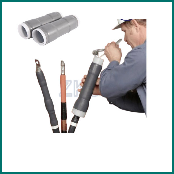 IP68 Cold Shrink Weatherproofing Kits For Coaxial Cable Application